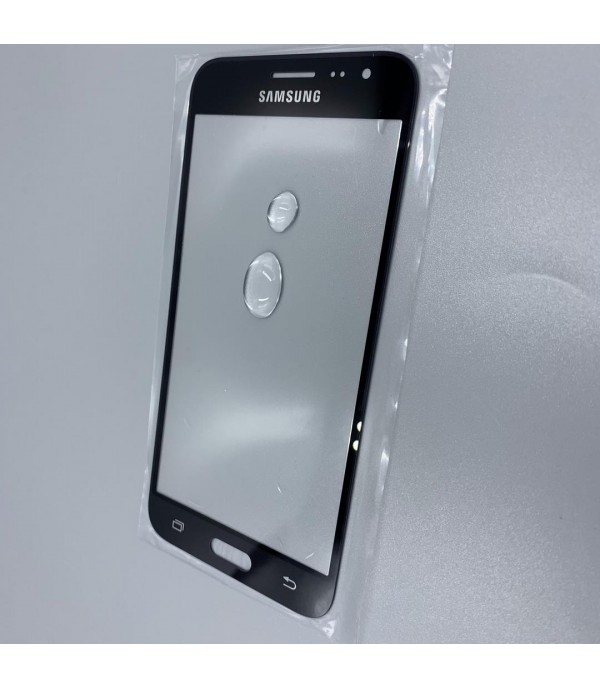 Стекло для переклейки к Samsung J320 Black (имитация Original)